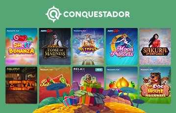 Conquestador Casino Games Selection