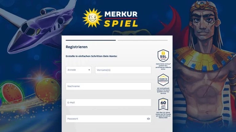 Merkur Slots Casino registrieren