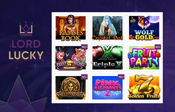 Lord Lucky slot games