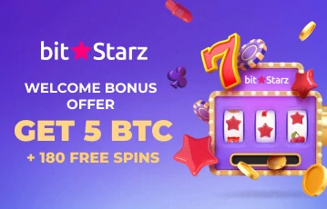 Bit Starz welcome offer