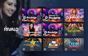 Rivalo live casino games