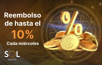 Sol Casino cashback