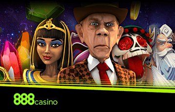 Ampia selezione di slot da casinò su 888 Casino