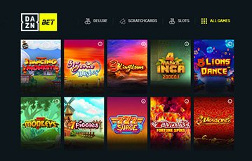 daznbet casino games