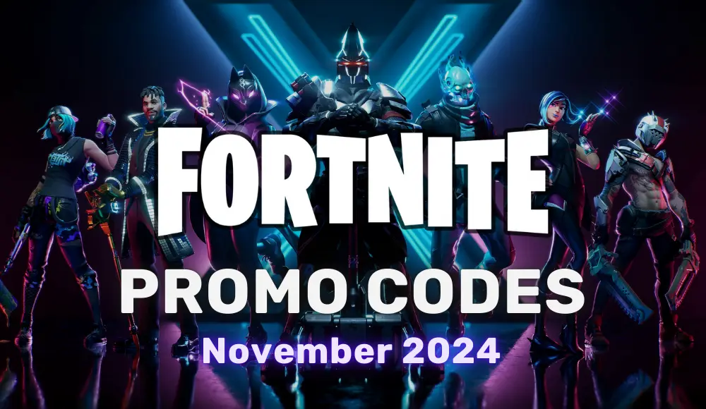 promo codes to redeem in fortnite for free items